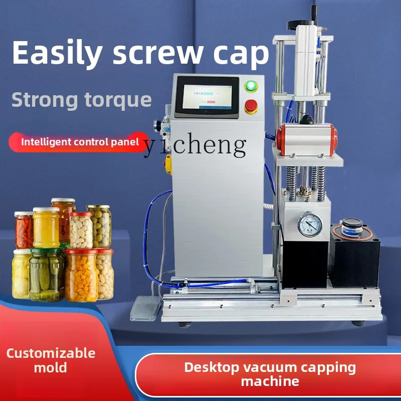 Packaging - Machine de capsulage pour emballage alimentaire,