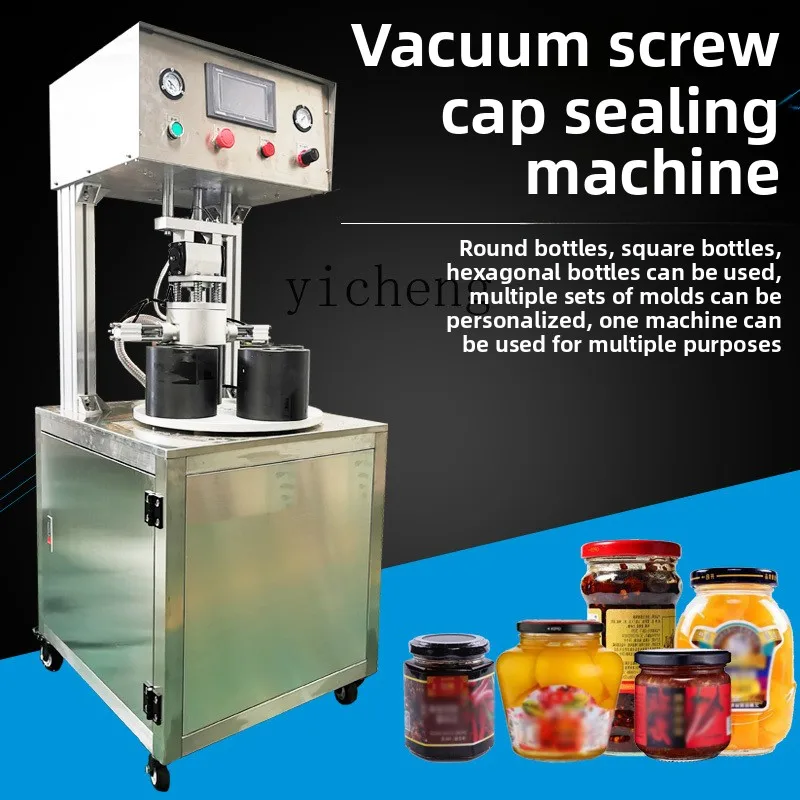 Packaging - Machine de capsulage sous vide pour
