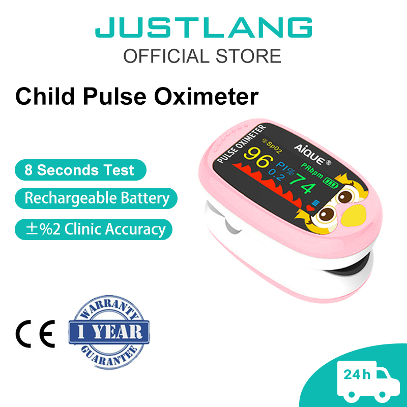 Pulse Oximeter Fingertip Rechargeable - Oxymètre de pouls numérique JUSTLANG rechargeable
