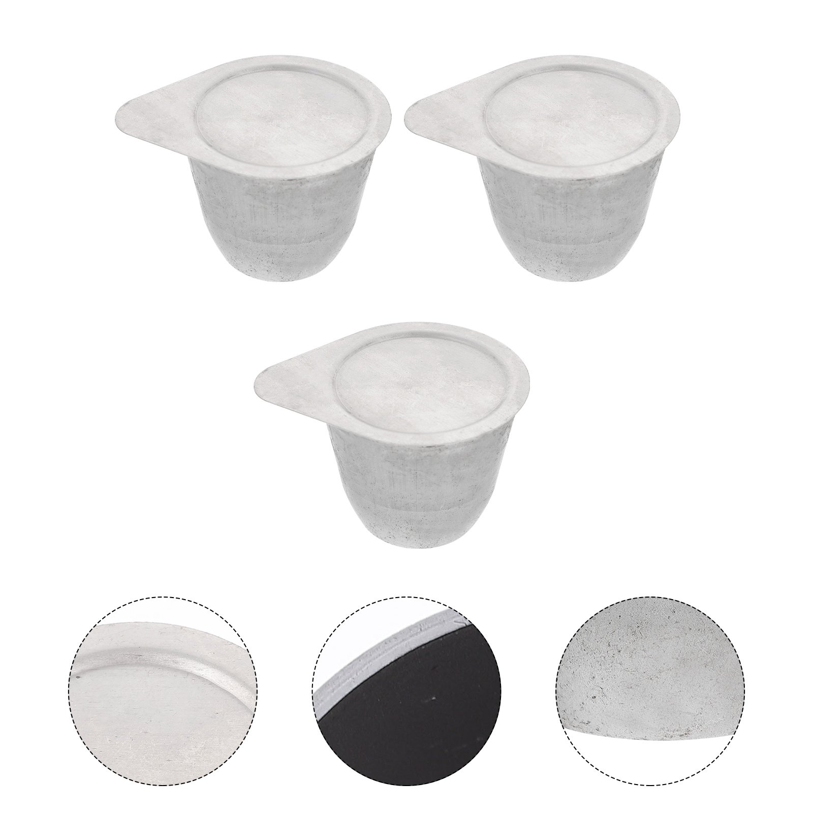 Industrial Tools - 5 pièces, creuset en nickel avec
