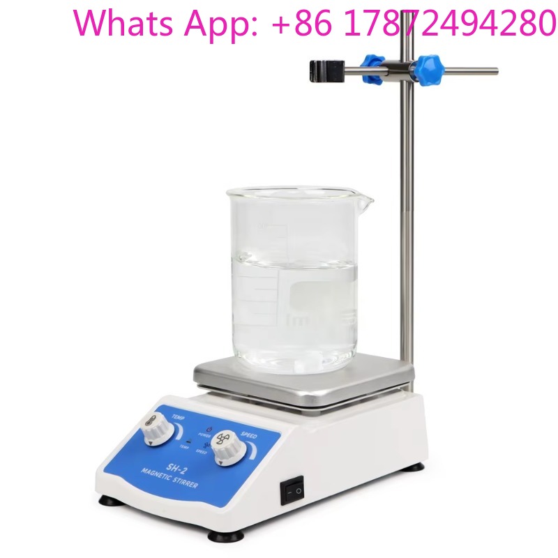 Lab Magnetic Stirrer Hot Plate - Agitateur magnétique professionnel de laboratoire 2L