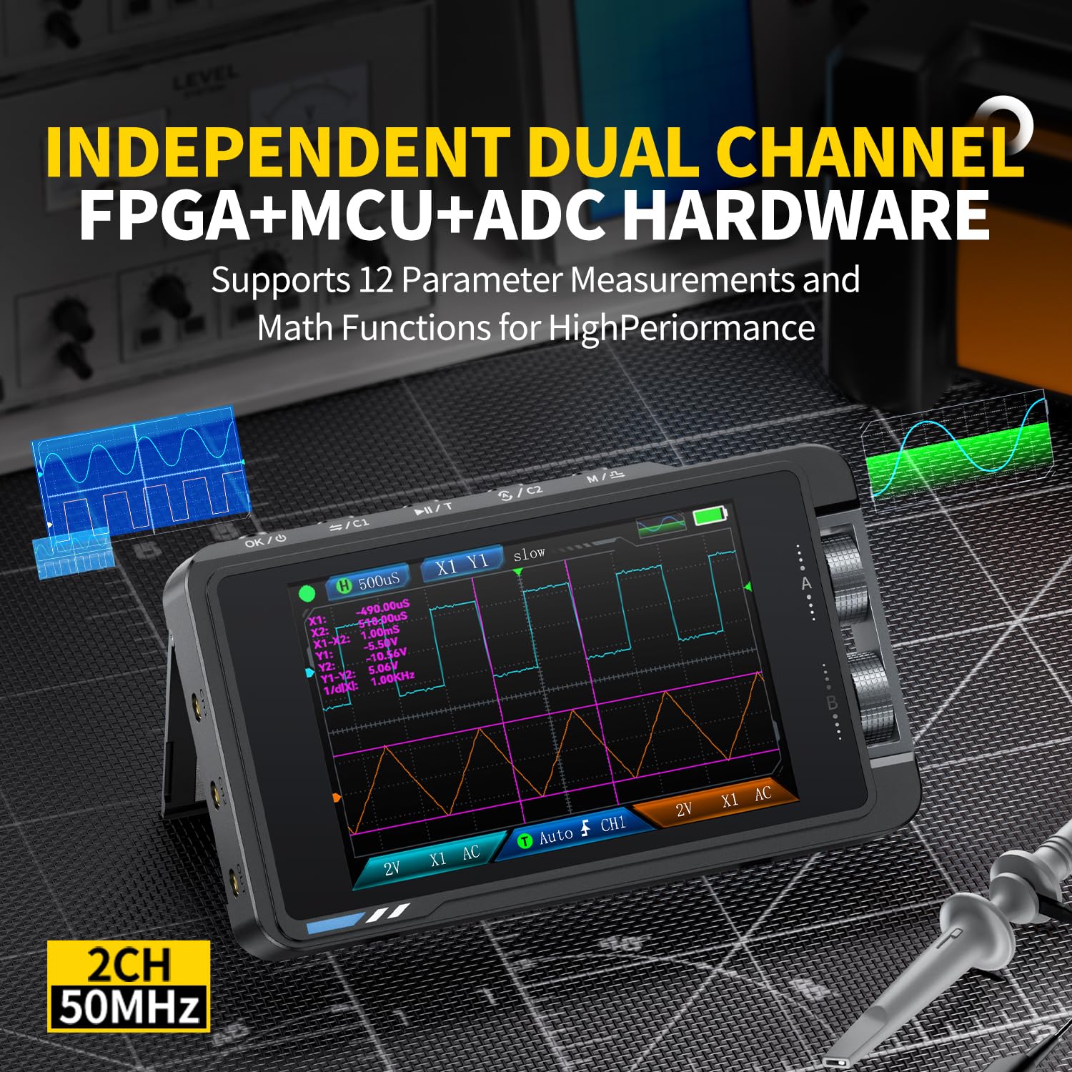 Oscilloscope numérique FNIRSI  - Fnirsi Digital Oscilloscope Handheld avis et prix