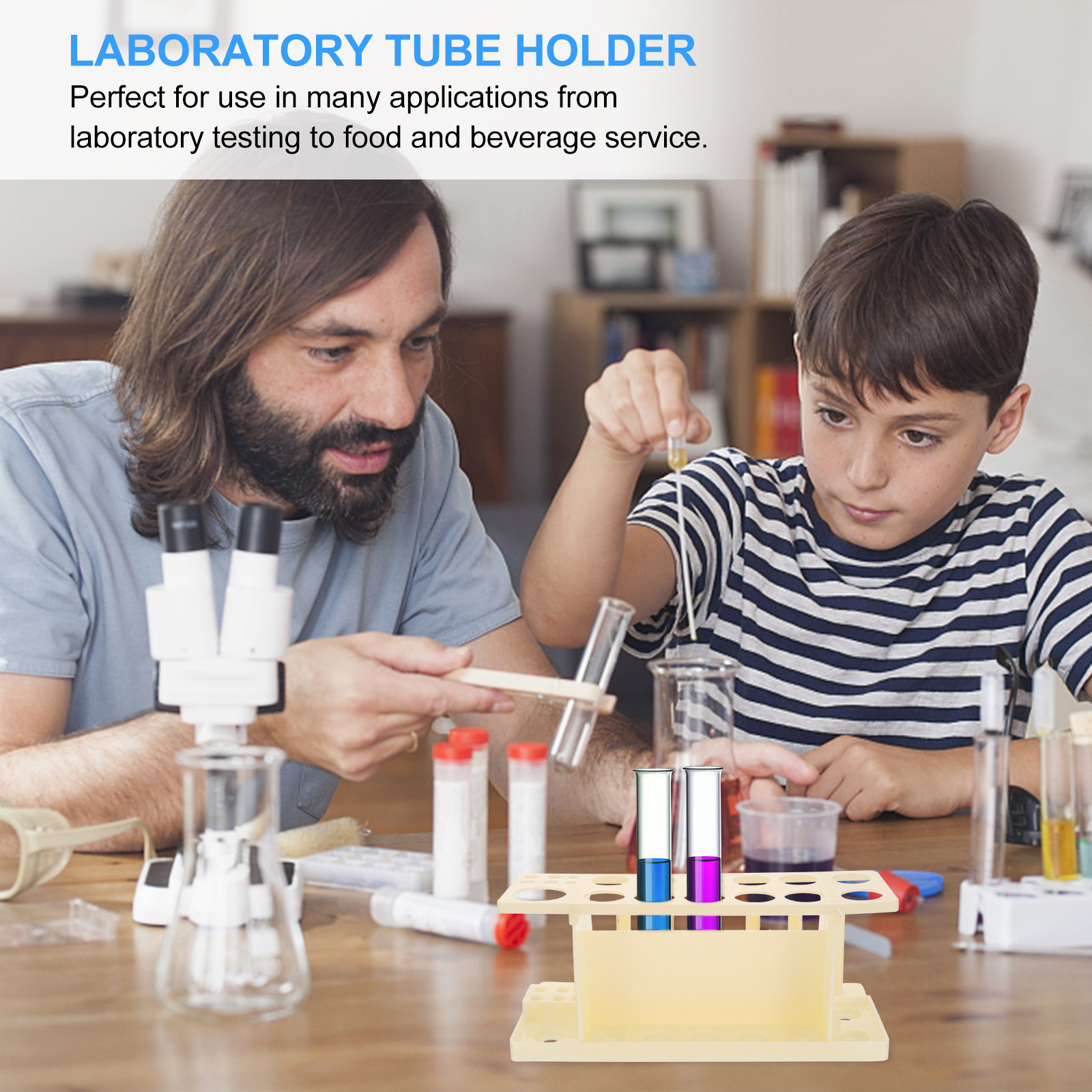 Étagères en bois pour tubes à  - Lab Equipment avis et prix