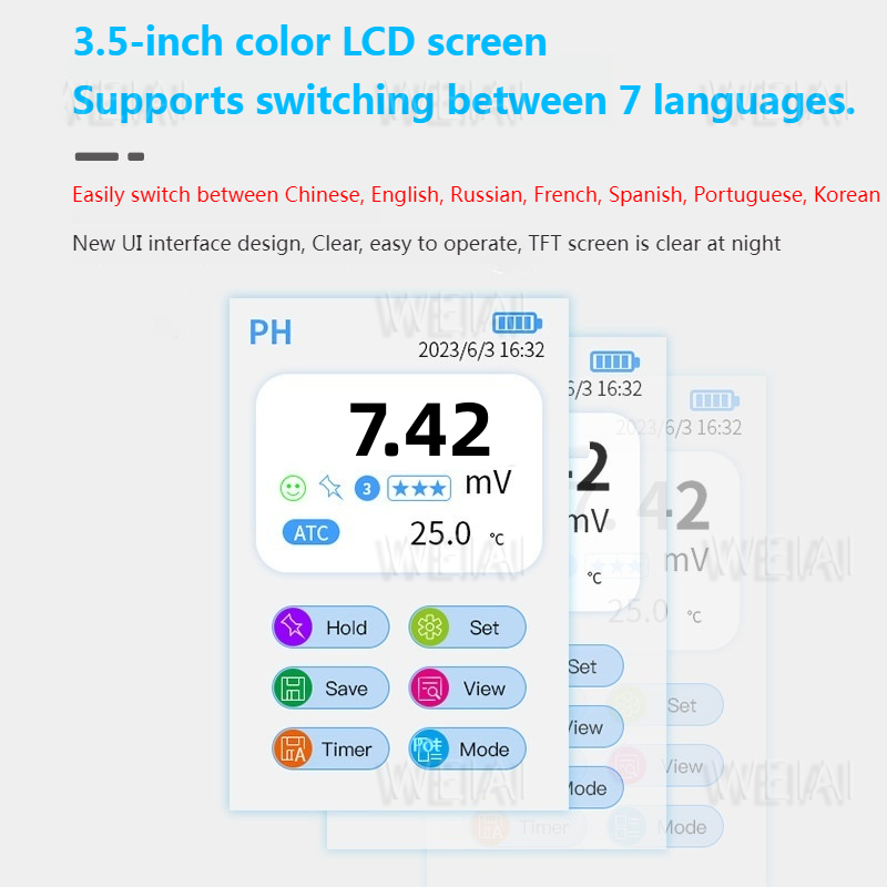 Analyseur de qualité de l'eau  - Ph Meter Digital Water Tester avis et prix