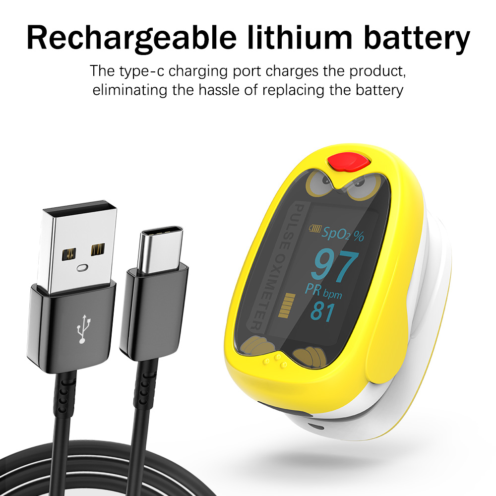 Oxymètre de pouls rechargeable - Pulse Oximeter Fingertip Rechargeable avis et prix