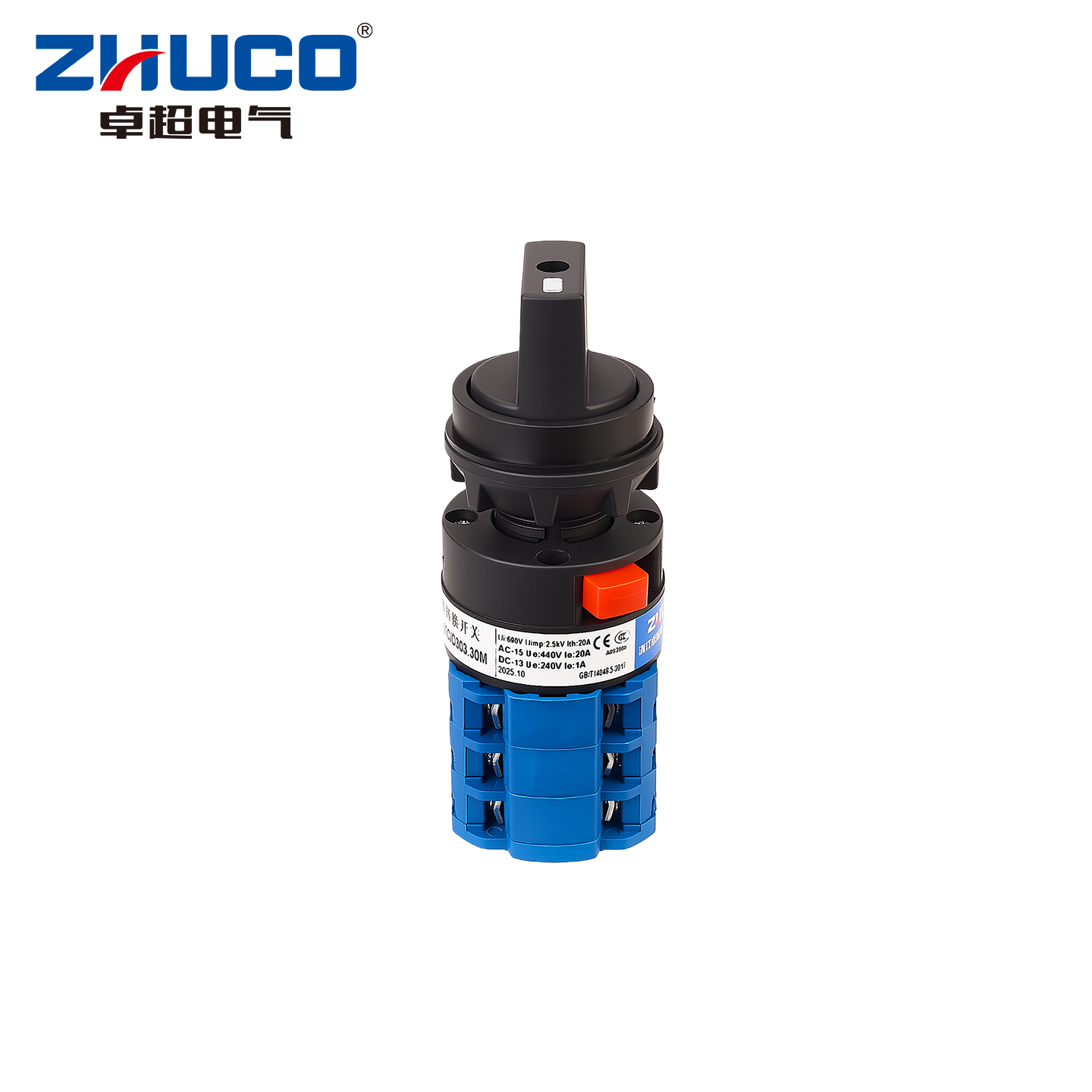Sélecteur rotatif ZHUCO à 2/3  - Industrial Tools avis et prix