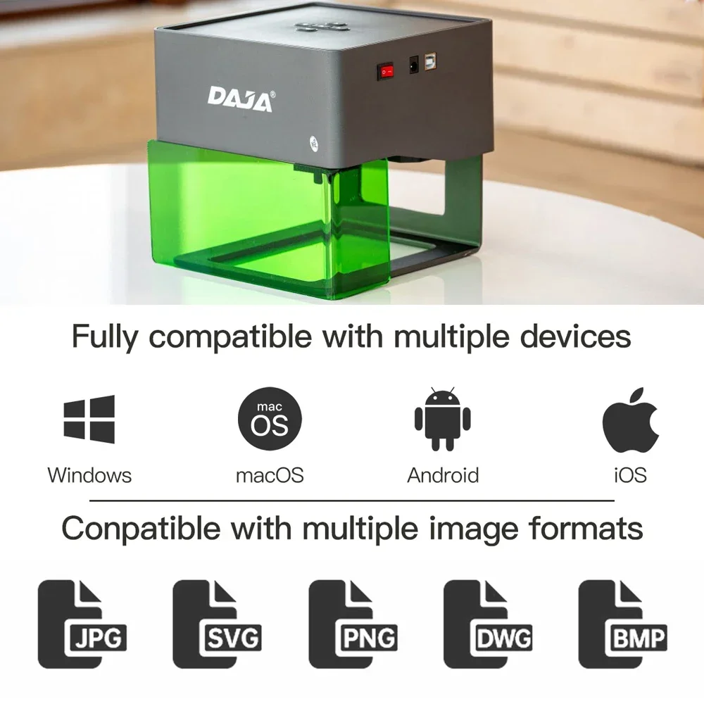 DAJA graveur Laser CNC bricola - Fiber Laser Marking Machine 30W avis et prix