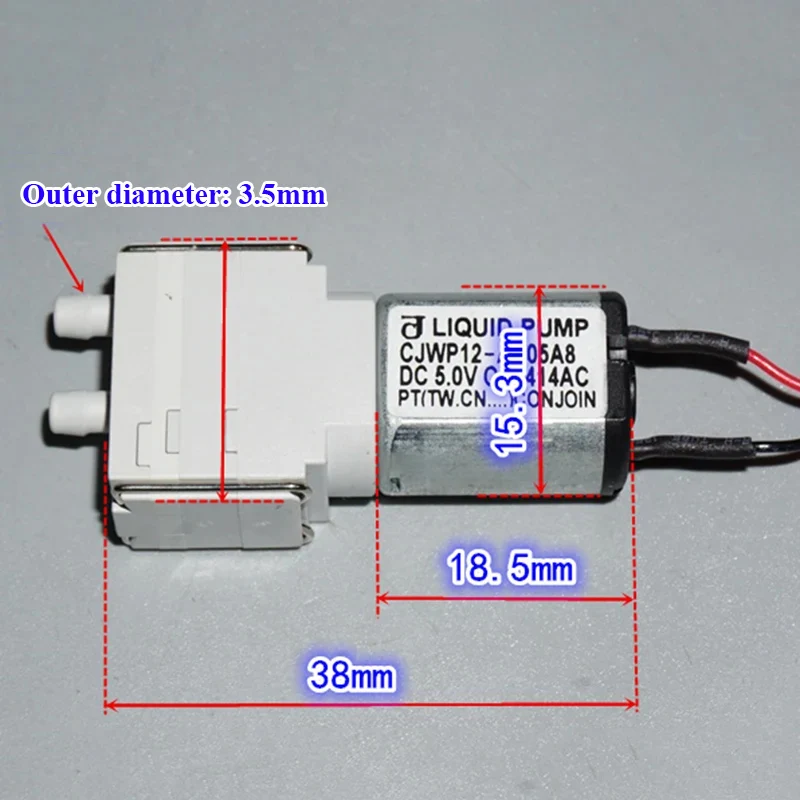 Pompe à eau à diaphragme CONJO - Mini Peristaltic Pump 12V avis et prix