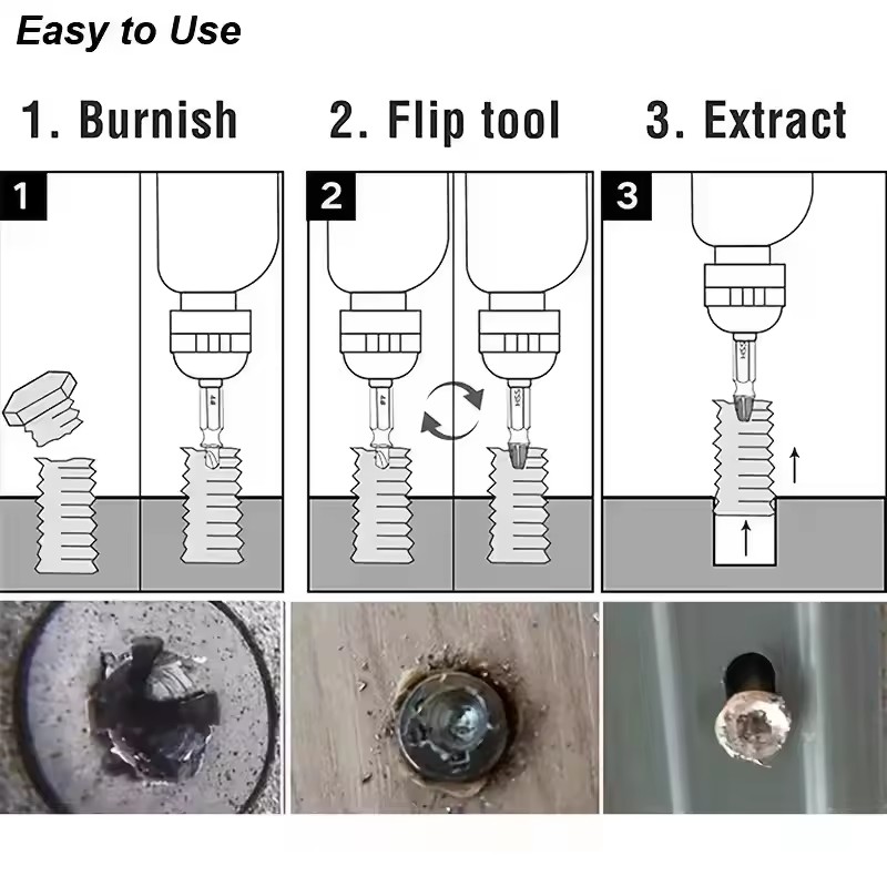 Jeu d'extracteurs de vis et bo - Industrial Tools avis et prix