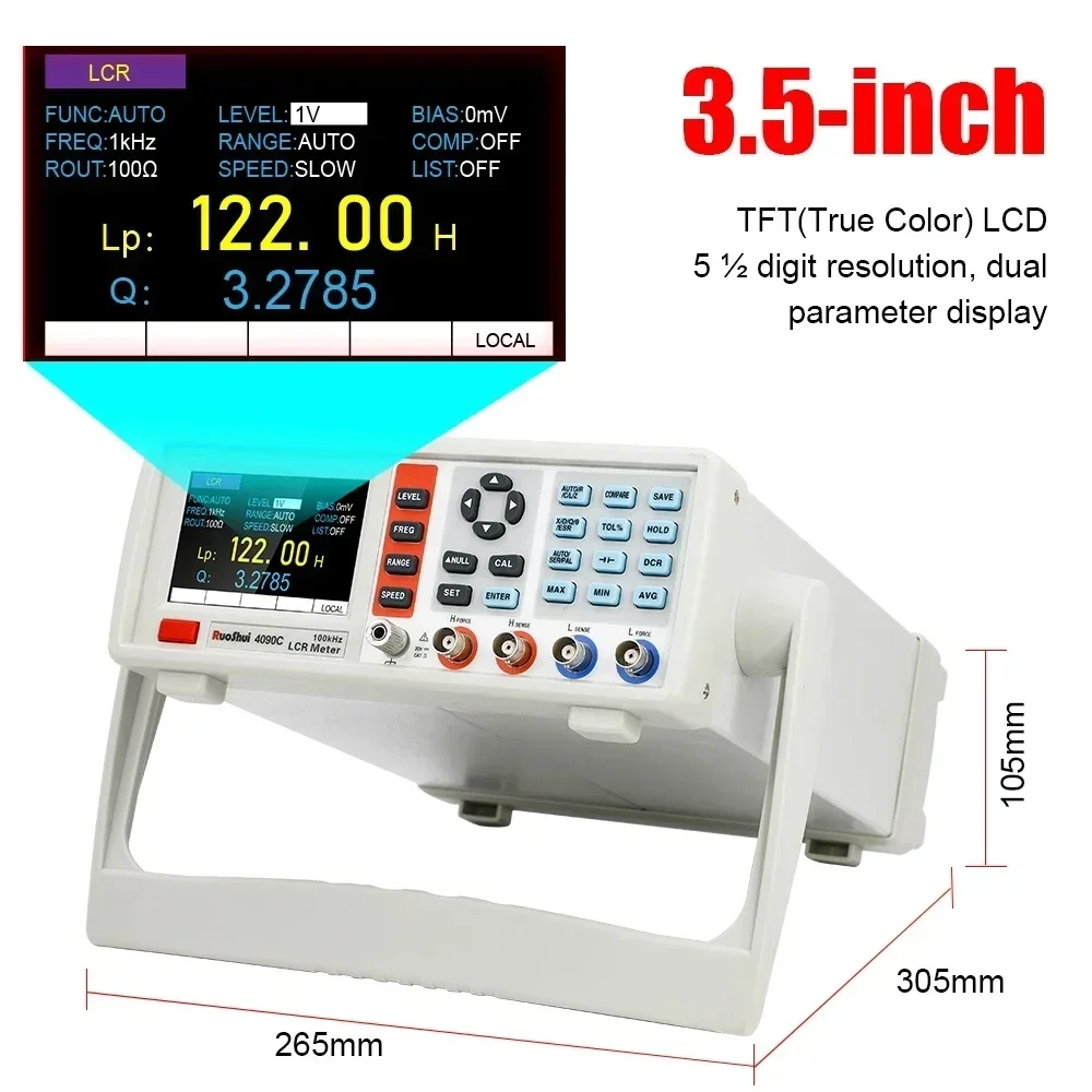 Compteur LCR numérique de bure - Test Instruments avis et prix