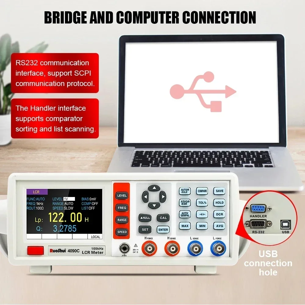 Compteur LCR numérique de bure - Test Instruments avis et prix